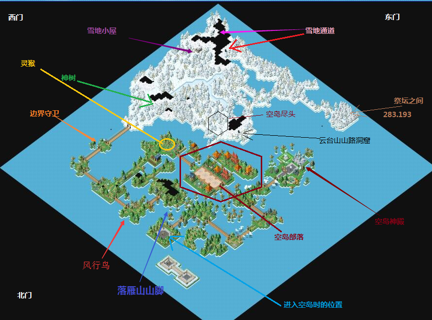 空岛地图